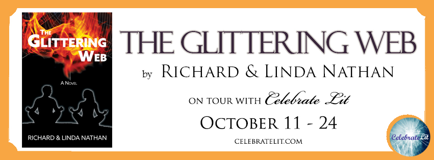 The Glittering Web on tour with Celebrate Lit and reviewed on CarpeDiem.fyi
