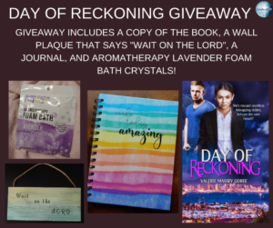 Giveaway for Valerie Goree, author of Day of Reckoning on tour with Celebrate Lit and featured on CarpeDiem.fyi